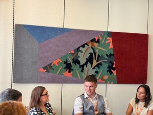 Supporting image for story: Stafford student makes Parliament debut, co-hosting School Sports Week roundtable with Leigh Ingham MP