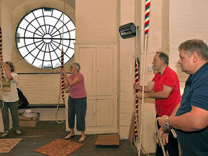 Supporting image for story: Shropshire bellringers pull off marathon peal