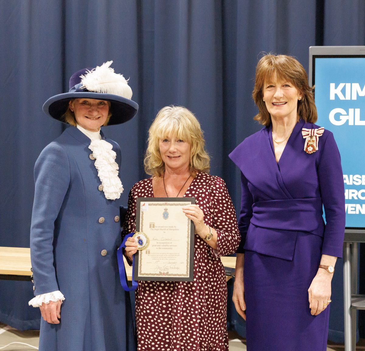 Telford businesswoman honoured for service to local community
