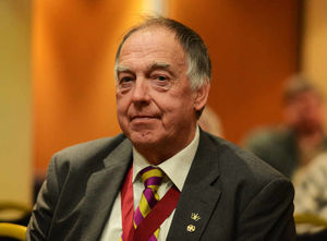 Councillor Malcolm Gwinnett, who may be related to Button