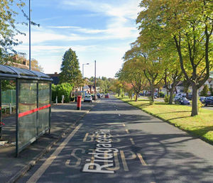 Ridgacre Road, Quinton, near to where the incident took place