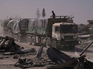 Supporting image for story: US envoys in Israel to bolster truce as remains of another hostage handed over