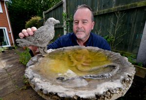 Paul Moran who has turned to making sculptures during lockdown