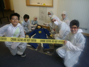 Supporting image for story: Forensic science challenge for Concord College students