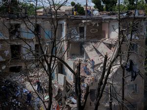 Supporting image for story: Russian attacks kill 26 civilians in Ukraine as Zelensky seeks more western help