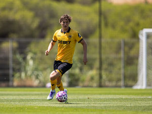 Supporting image for story: Liam Keen comment: First look at Wolves' new man as he gives positive signs in training game