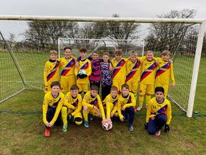 Supporting image for story: Hat-trick of deals with local businesses help boy's football team to success