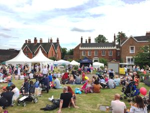 Soaking up the Lichfield Festival atmosphere