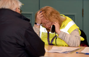 Dianne Slack from trading standards tries to help a customer