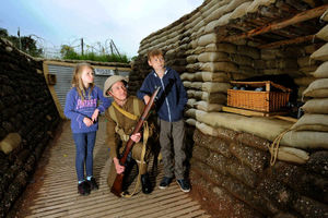 Supporting image for story: Harsh realities of war highlighted at Staffordshire museum