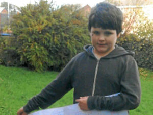 Supporting image for story: Badly injured boy joins call for a pedestrian crossing in Gobowen