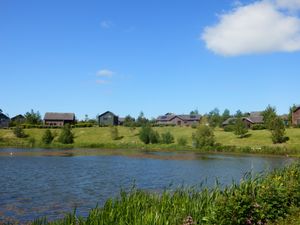Timber lodges situated in 500 acres of rambling woodland containing a selection of tranquil, meandering nature trails