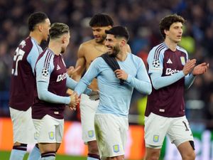 Aston Villa celebrate