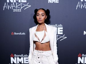 Supporting image for story: Leigh-Anne Pinnock and Ellie Goulding dazzle in white at NME Awards