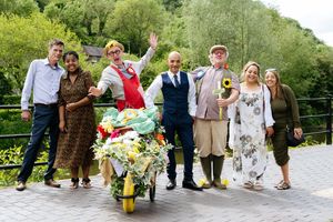 Ironbridge was taken over with entertainment for the high street celebrations day
