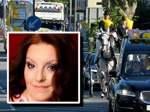 Supporting image for story: Trucks fill Dudley streets for final farewell to organ donor campaigner 