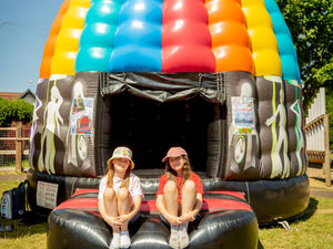 Supporting image for story: Bellway sponsors disco dome at school fayre in Romsley