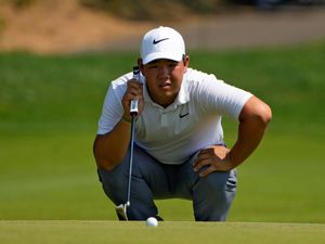 Supporting image for story: Tom Kim grabs early birthday present with lead at Travelers Championship