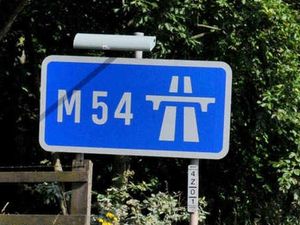 Supporting image for story: M54 crash causes long rush-hour delays