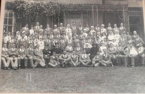Hoole Hall Red Cross Hospital in Chester during World War One