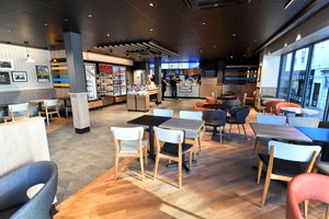 A new huge Greggs has opened in Dudley Street, Wolverhampton. Photo: Tim Thursfield