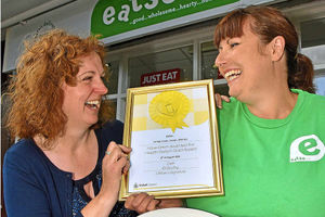 Supporting image for story: Walsall take away receives healthy food choices award