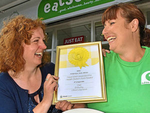 Supporting image for story: Walsall take away receives healthy food choices award