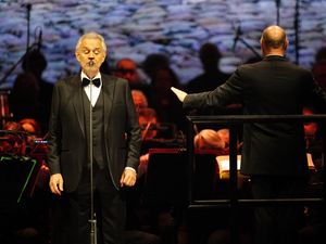 Supporting image for story: Game, duet and match – Andrea Bocelli records song with tennis ace Jannik Sinner