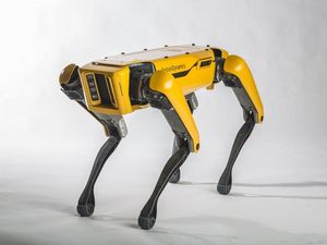 Supporting image for story: Boston Dynamics to begin selling four-legged SpotMini robot in 2019