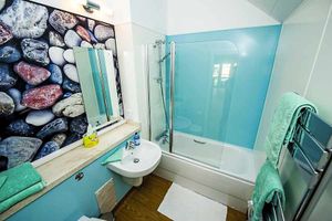 The bathroom facility of the 'new' bungalow