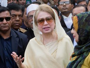 Supporting image for story: Bangladesh’s ex-PM Khaleda Zia’s return to country adds pressure for elections