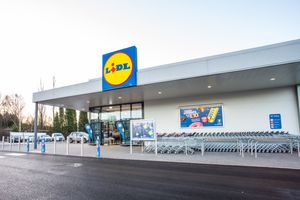 The new Walsall Wood Lidl store