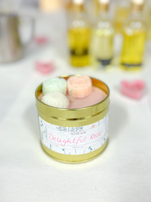 Final result from a Restore Glow candle making workshop 