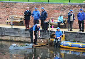 Members of Sandwell Model Boat Club enjoy the facilities at Dartmouth Park