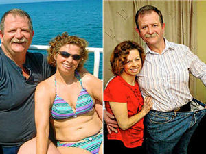 Supporting image for story: Couple crowned slimmers of the year after losing 6st 7lbs