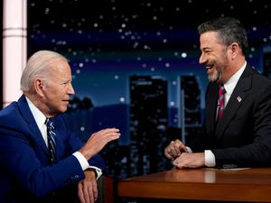 Supporting image for story: President Joe Biden discusses gun violence on Jimmy Kimmel Live!