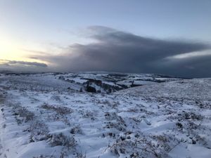 Snow at the Long Mynd. Photo: Lee Gibson.