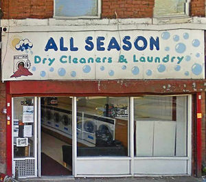 All Season launderette and dry-cleaners in Caldmore
