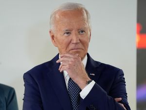 Supporting image for story: No one is pushing me out – I am still running for president, says Biden