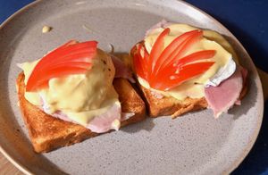 Eggs Benedict.