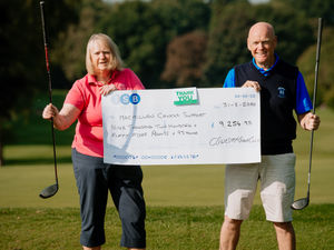 Supporting image for story: Oswestry golf captains raise £9,000 for charity