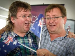 Supporting image for story: Black Country twin brothers meet again Down Under