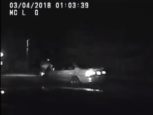 Supporting image for story: Watch: Man run over by his own car while fleeing police