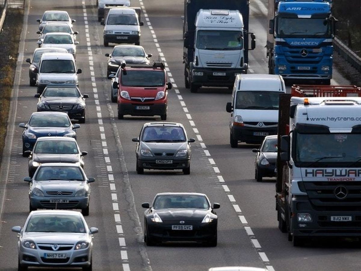Delays for commuters on M6 near Wednesbury after collision blocks lanes