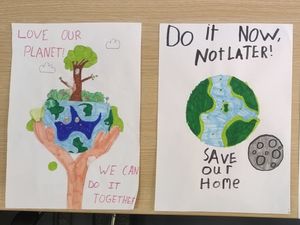 Supporting image for story: School pupils get creative for climate change competition