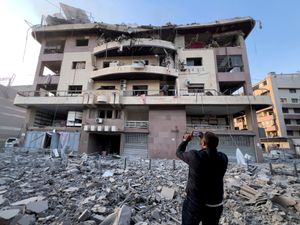 Supporting image for story: Israel pummels Lebanon, killing dozens in latest waves of deadly airstrikes