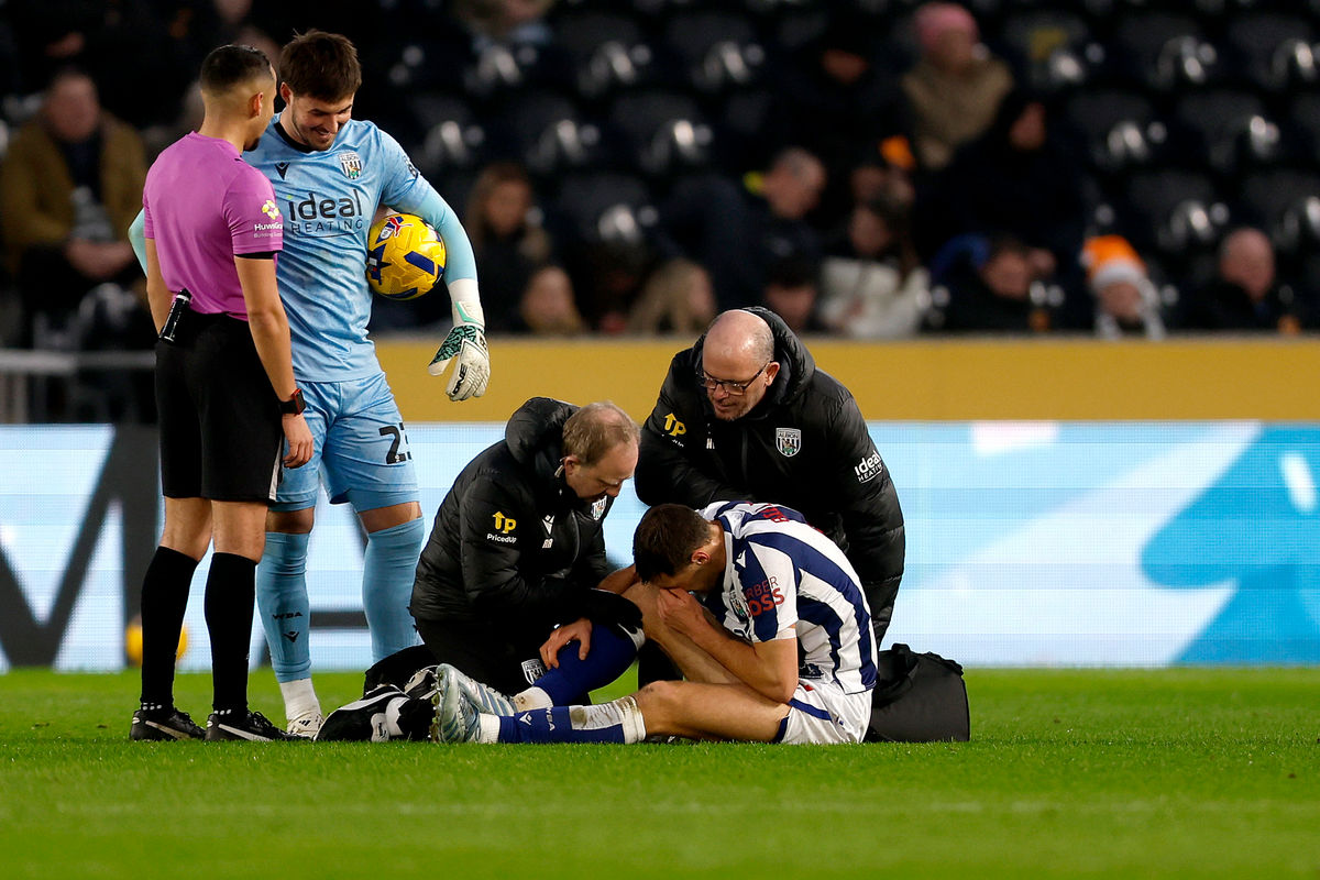 West Brom concern for defender Krystian Bielik after ankle setback in defeat