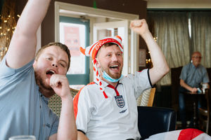 Cheers all round at The Inn on the Green in Shrewsbury