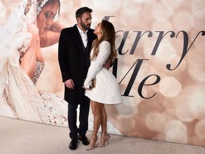 Supporting image for story: Jennifer Lopez shares ‘first peek’ at her wedding looks