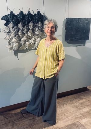 Supporting image for story: Powerful art exhibition at Weston Park